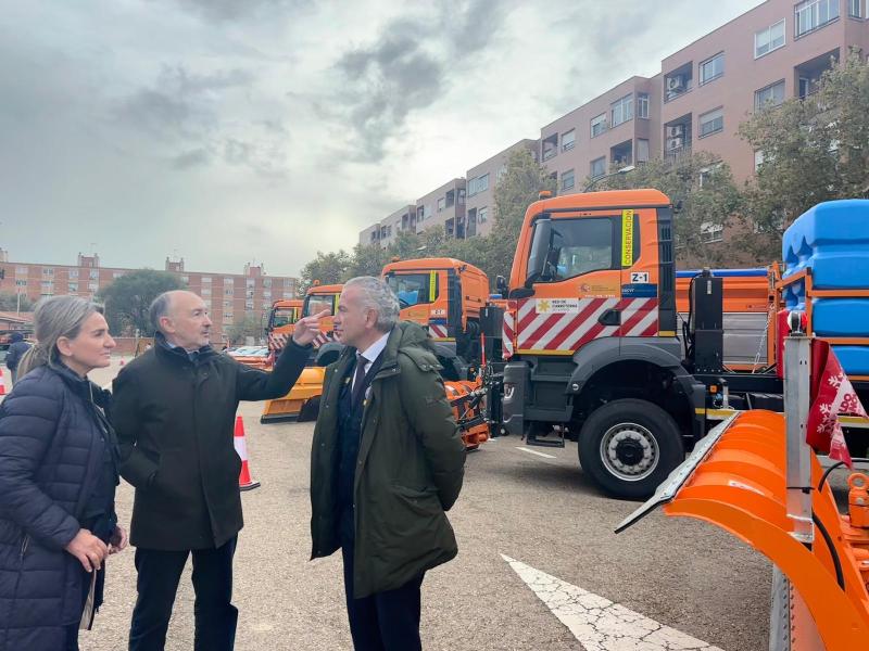 El Govern d'Espanya desplega 148 llevaneu i 22.170 tones de fundentes per a mantenir les carreteres aragoneses davant les nevades