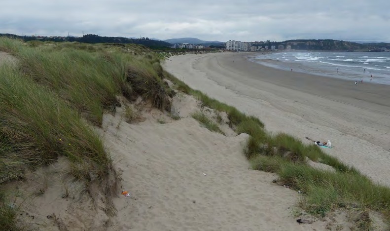 Inici de les obres de restauració ambiental de les platges de Sant Joan de Nieva i L'Espartar