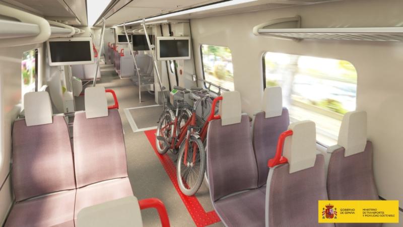 Transports assegura que arribaran a Astúries i Cantàbria els millors trens: accessibles, moderns i connectats