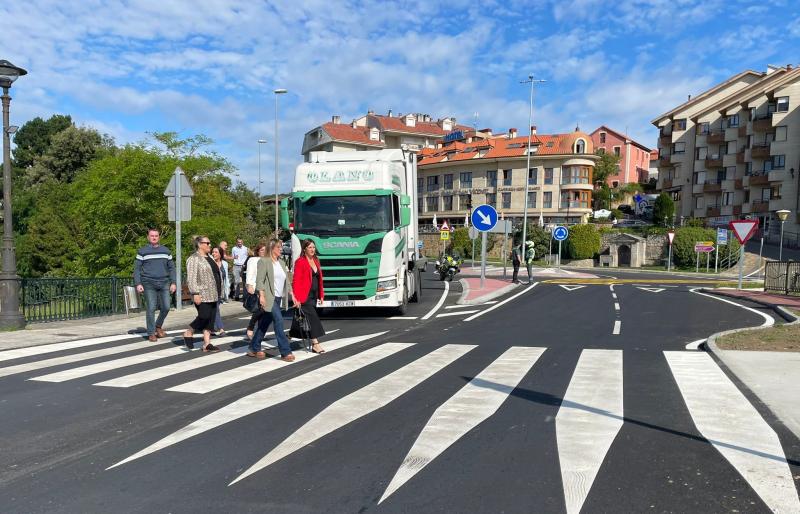 La delegada del Govern i l'alcaldessa han visitat els treballs executats, que permetran donar major fluïdesa al trànsit i minimitzar les retencions que es produïen durant l'estiu