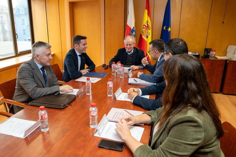 Los integrants de la reunió en un moment de la mateixa