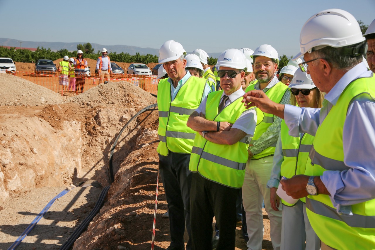 ACUAES avança en les obres per a garantir el proveïment de qualitat al Camp de Calatrava, Daimiel i Ciudad Real amb una inversió prevista de 95 milions