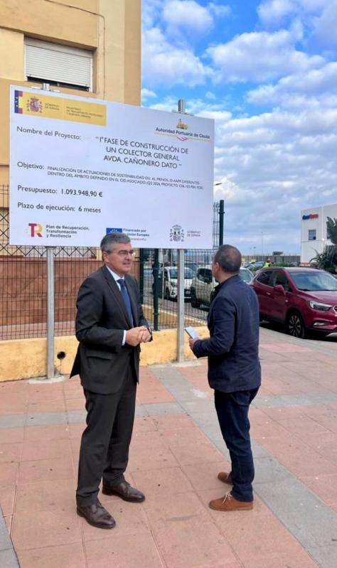 Finalitzada la primera fase de construcció del col·lector general en l'avinguda Canoner Dada