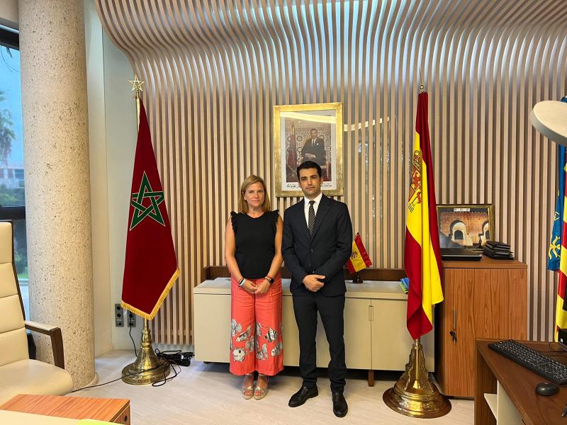 La delegada del Govern es reuneix amb el cònsol del Marroc