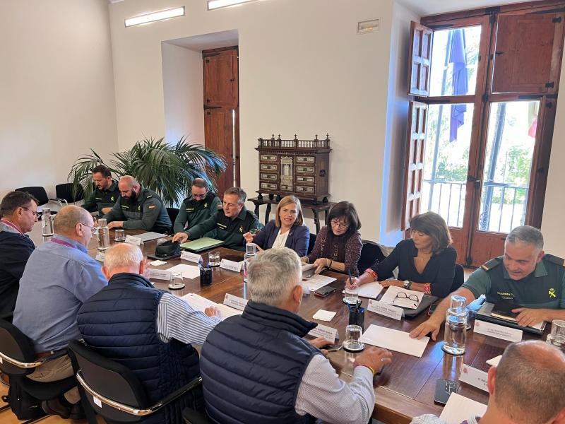 La Delegació del Govern reuneix de les organitzacions agràries per a coordinar accions i mesures que garanteixin la seguretat en el camp