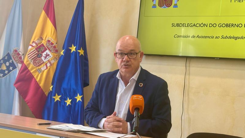 Eladio Santos destaca que Orense consolida el seu creixement laboral, amb un 7% menys d'aturats en 2025