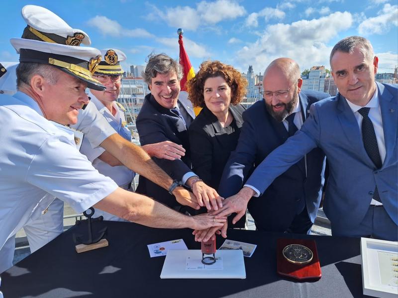 María Rivas destaca el paper de la Corunya com a port històric en la celebració del 500 aniversari de l'expedició Loaysa a les illes Moluques