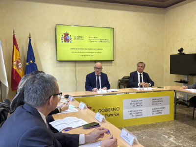 Eladio Santos va presidir la Comissió d'Assistència al Subdelegat