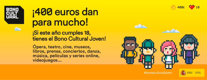 Els joves nascuts en 2006 podran sol·licitar el Bo Cultural Jove 2024 a partir avui