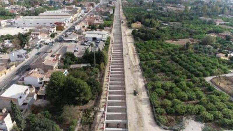Transports mobilitza 60,4 milions d'euros per al muntatge de via en la LAV Murcia- Almería mentre avança en el desplegament de la seva plataforma