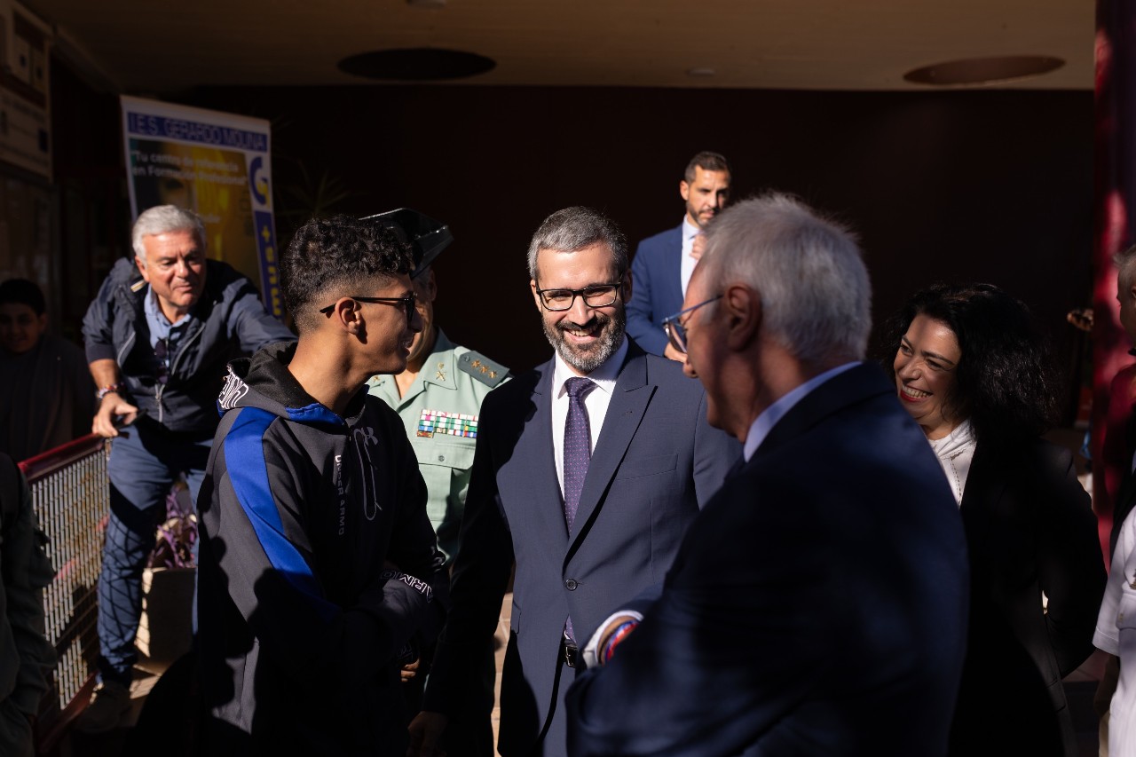 La presentacion va tenir lloc en l'IES Gerardo Molina