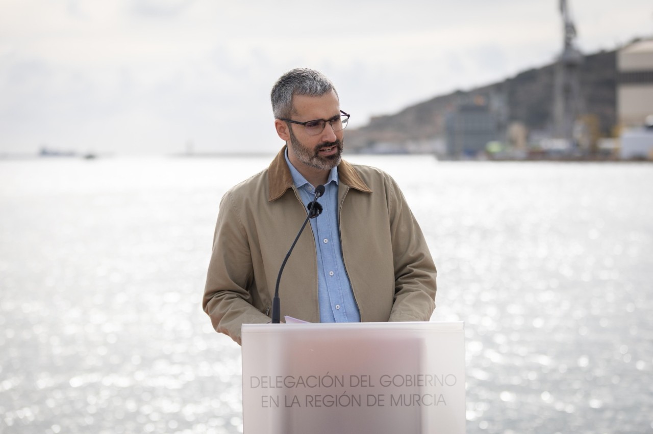 Lucas, durant la seva intervenció en l'acte