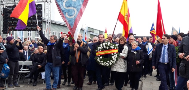 Homenatge als espanyols víctimes del nazisme