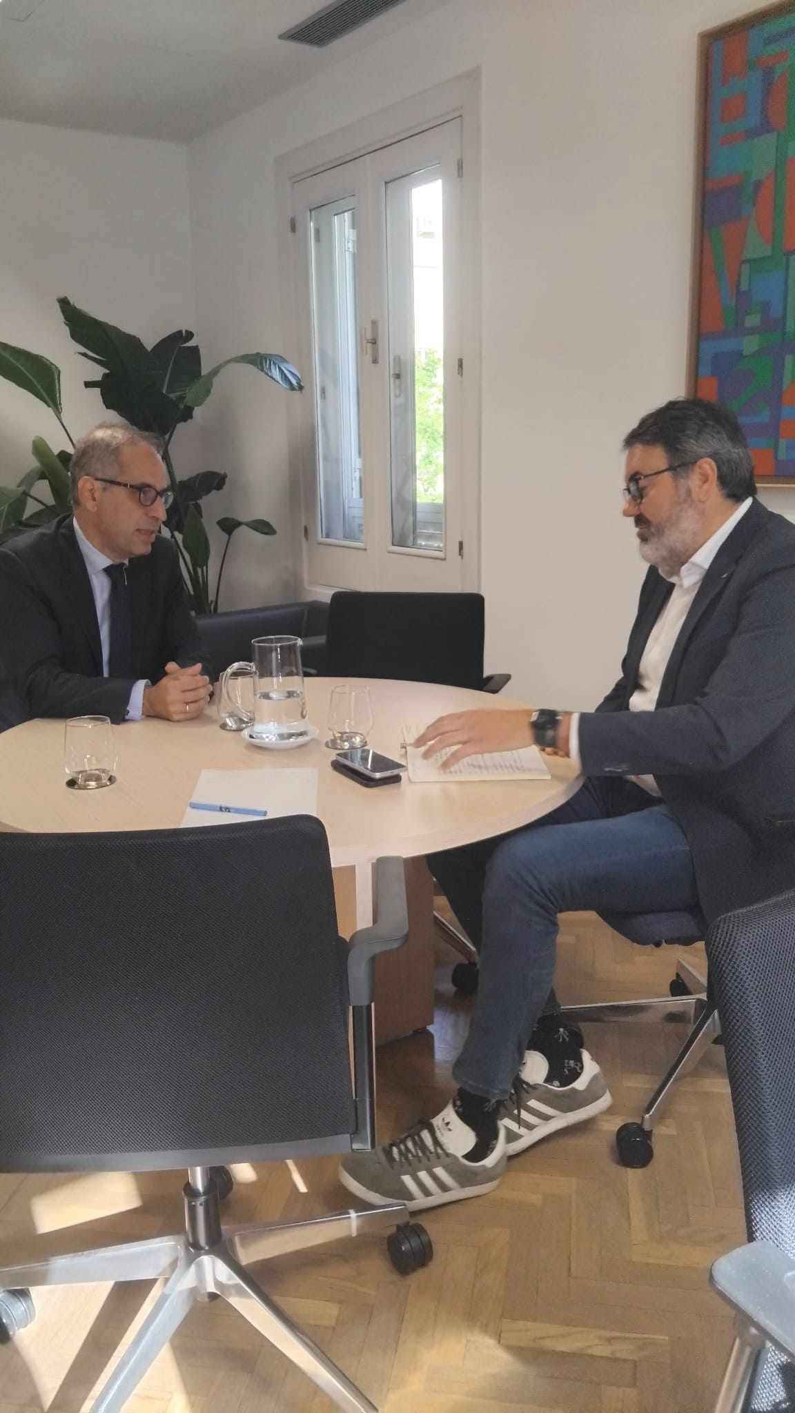 Reunión con el Secretario de Estado de Juventud e Infancia