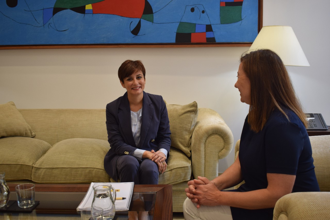 Reunió i roda de premsa amb Francina Armengol