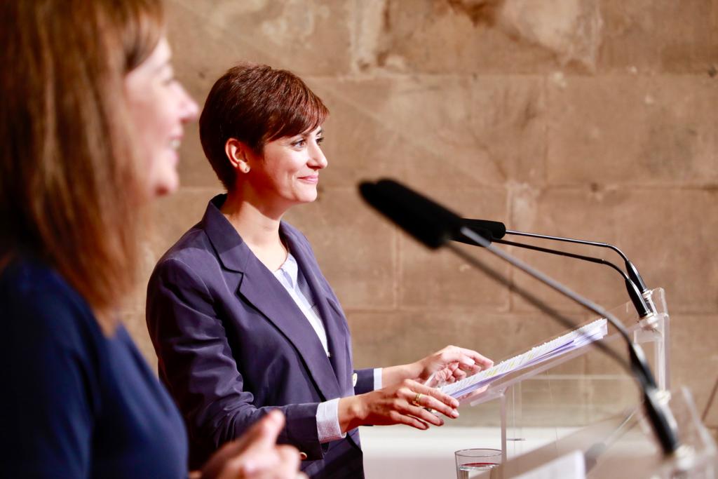 Reunió i roda de premsa amb Francina Armengol