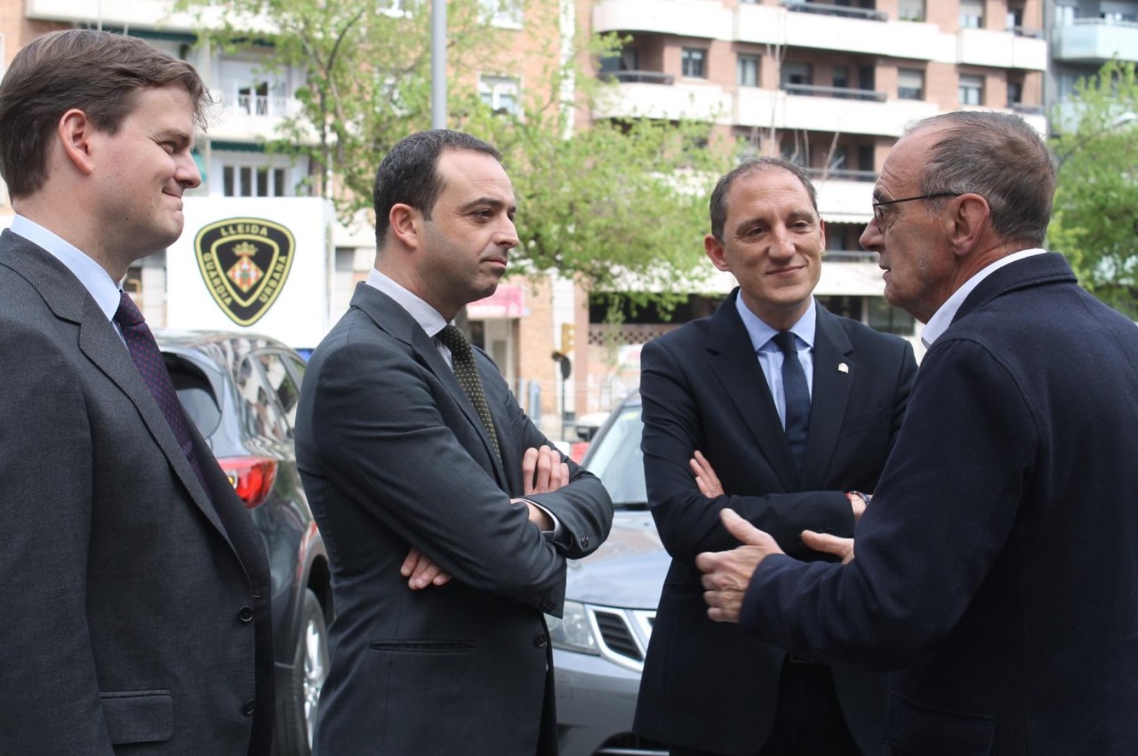 Visita del secretari d'Estat de Política Territorial a Lleida