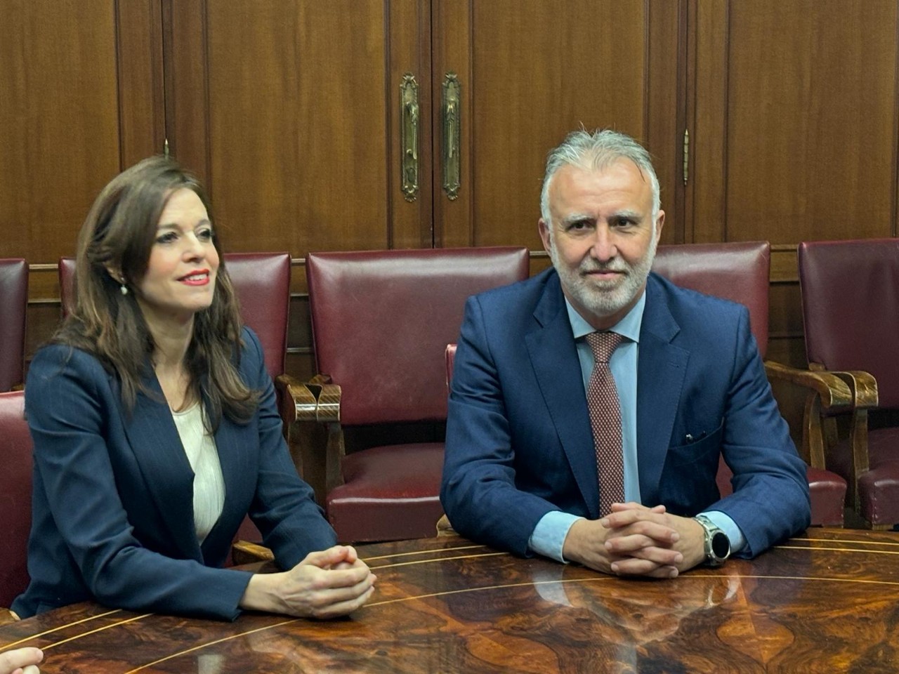 Reunió amb l'alcaldessa de Vitòria