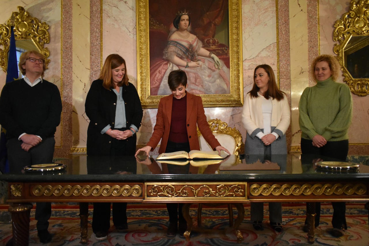 Isabel Rodríguez: “Segòvia és referència nacional pel seu centre de Formació Professional i per l'estratègia de canvi i transformació que millora la vida de la gent”