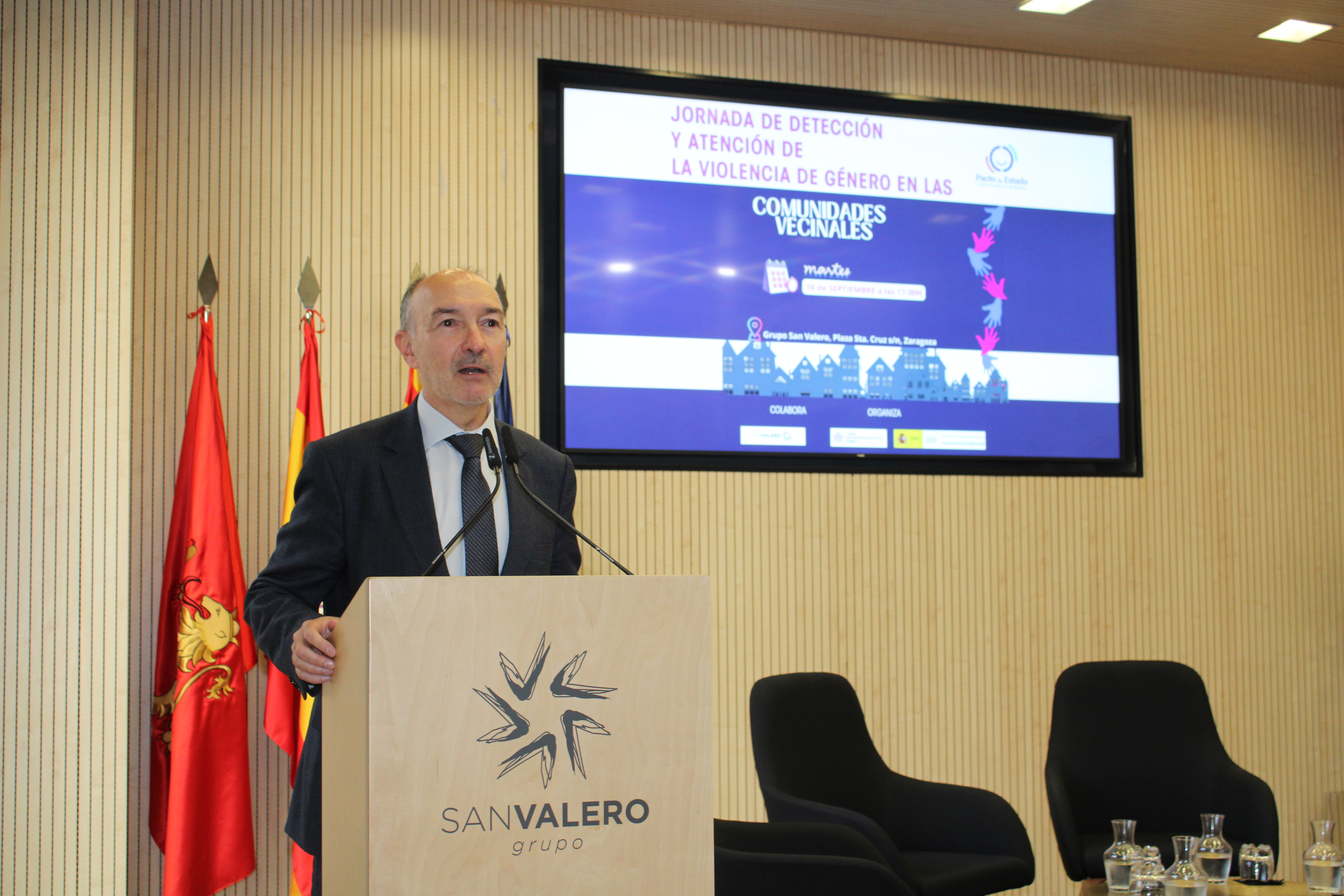 Fernando Beltrán inaugura la jornada.