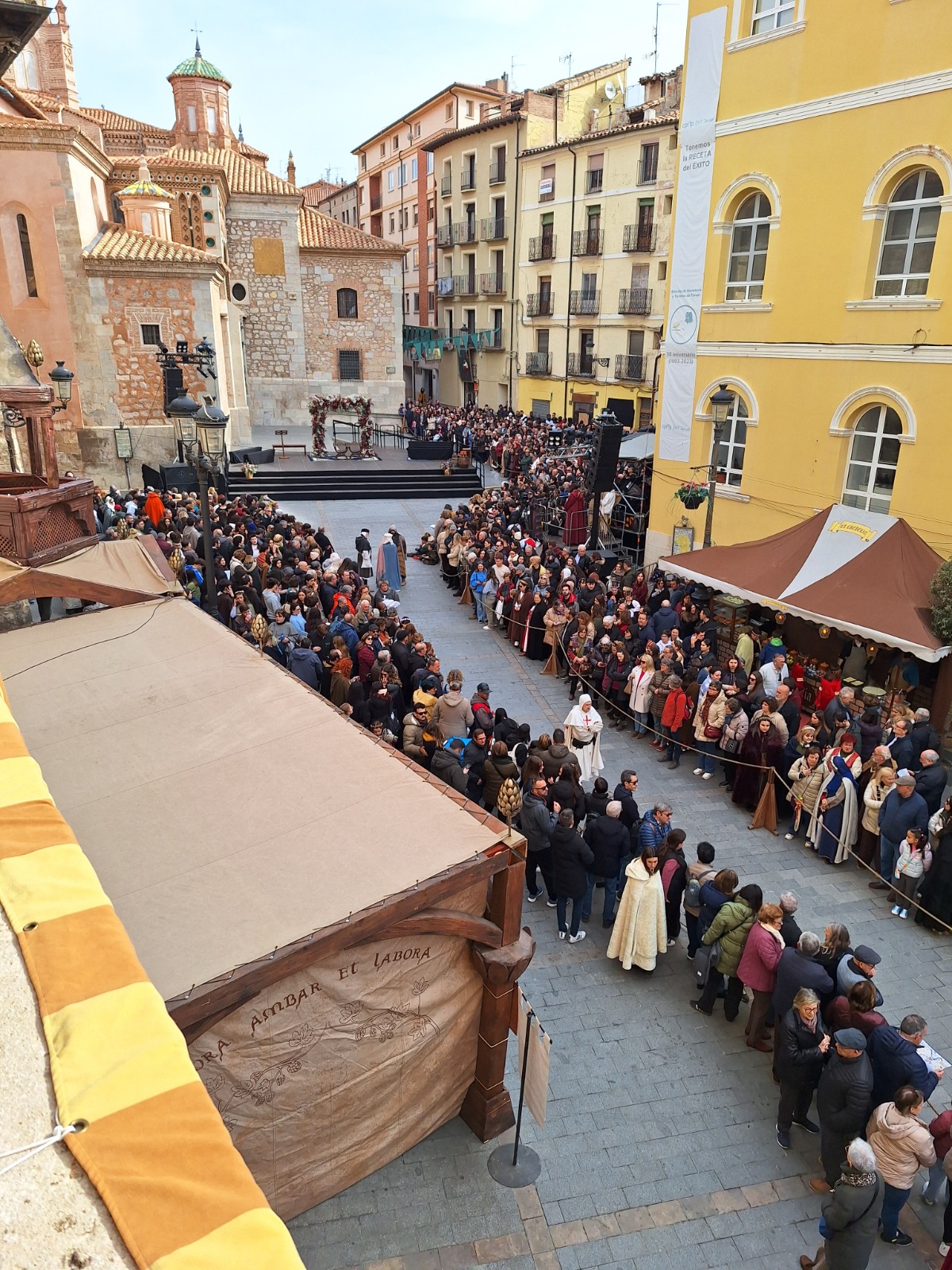 Teruel celebra la historia de los Amantes cada febrero. 
