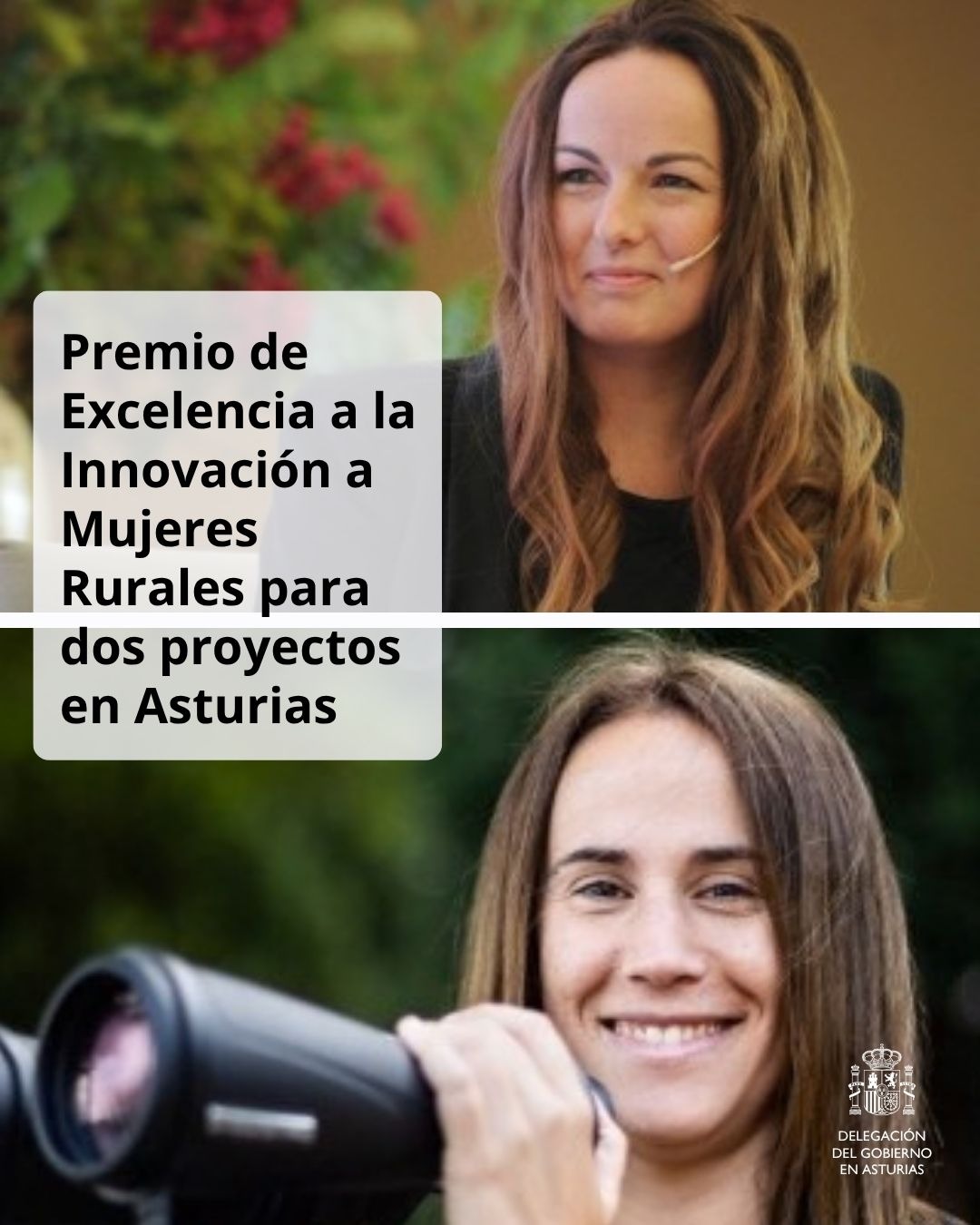 Imágenes de Ana Labad y Lucía González, premiadas por el Ministerio de Agricultura