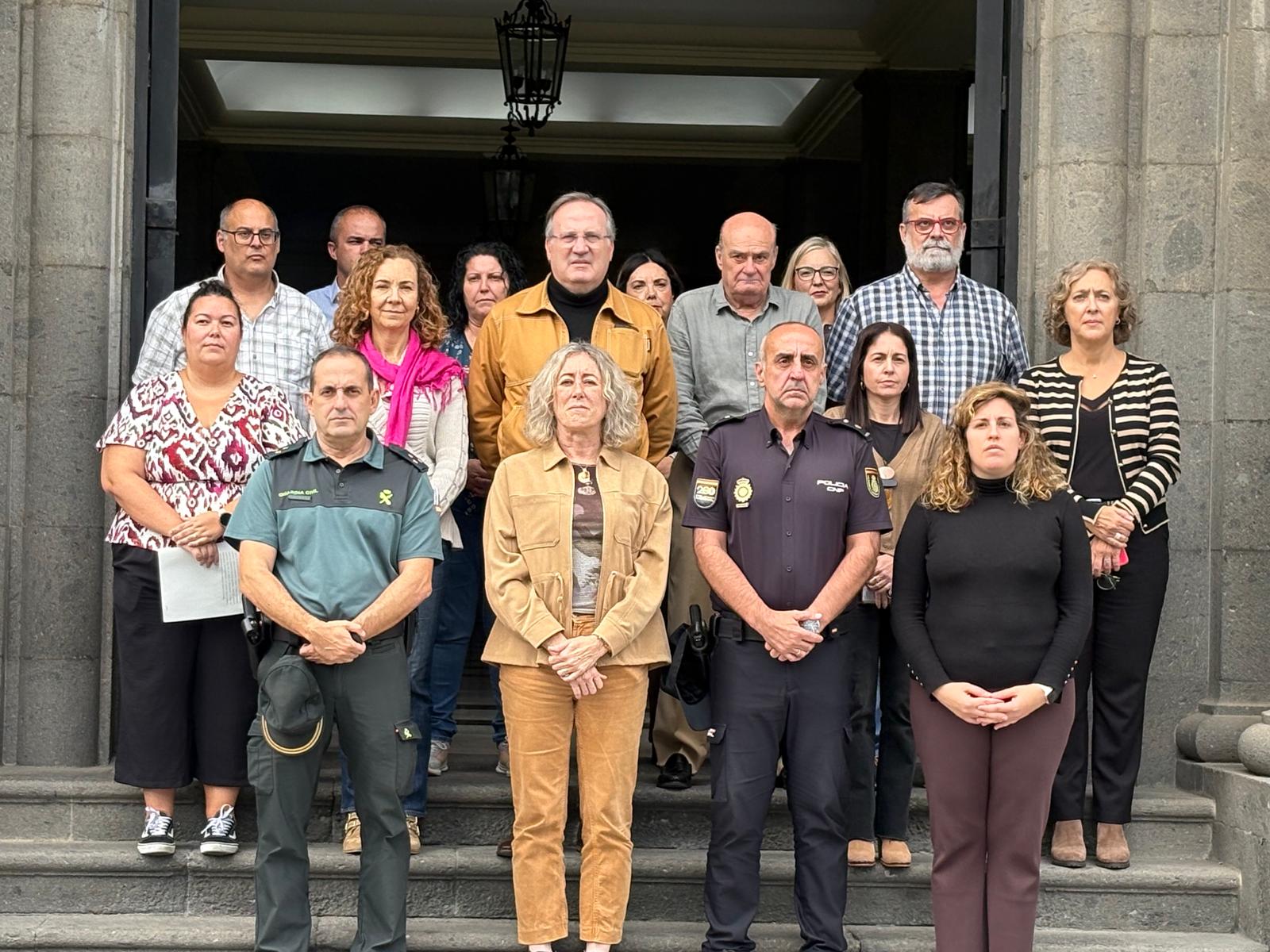 Minuto de silencio en Gran Canaria