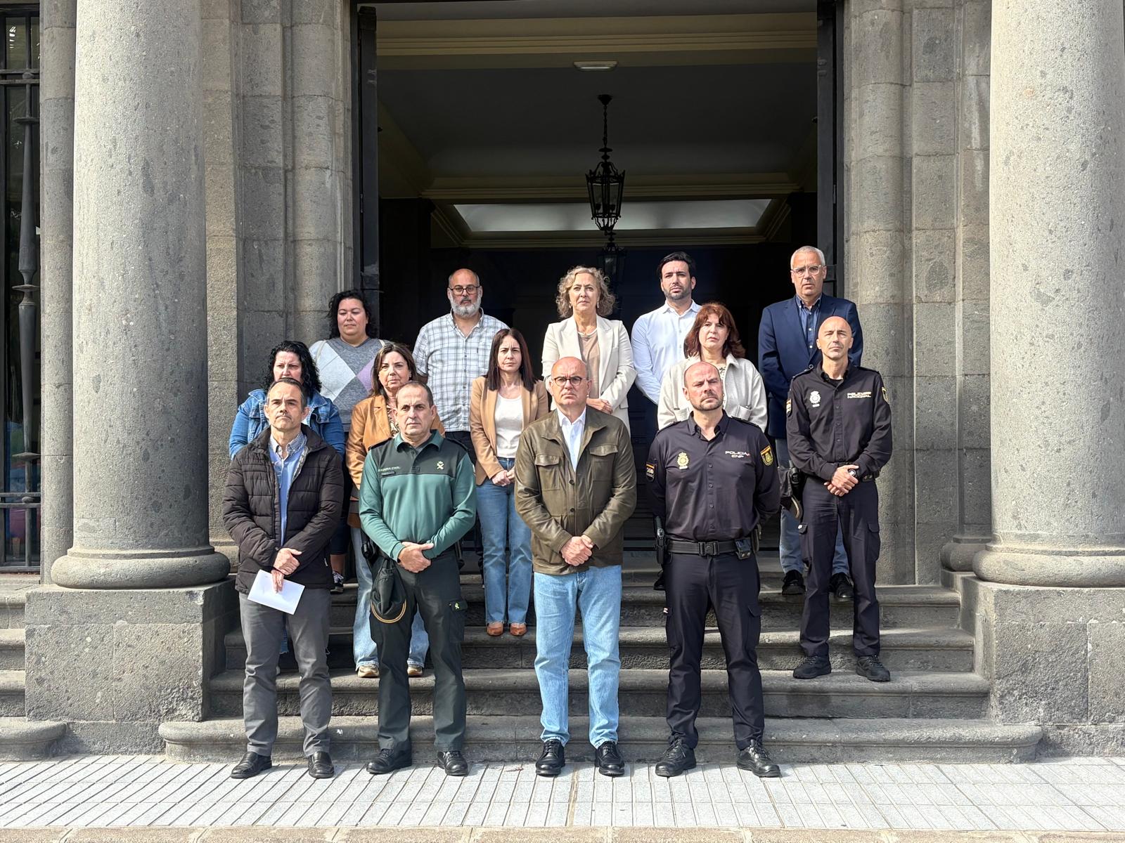 Minuto de silencio en Gran Canaria