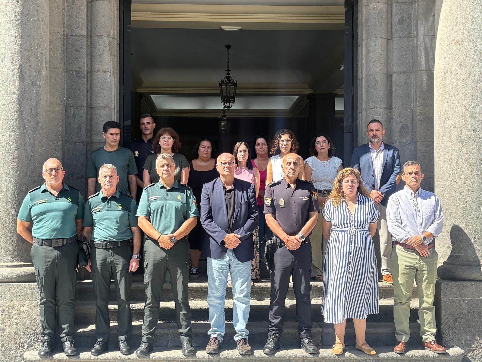 Minuto de silencio en Gran Canaria