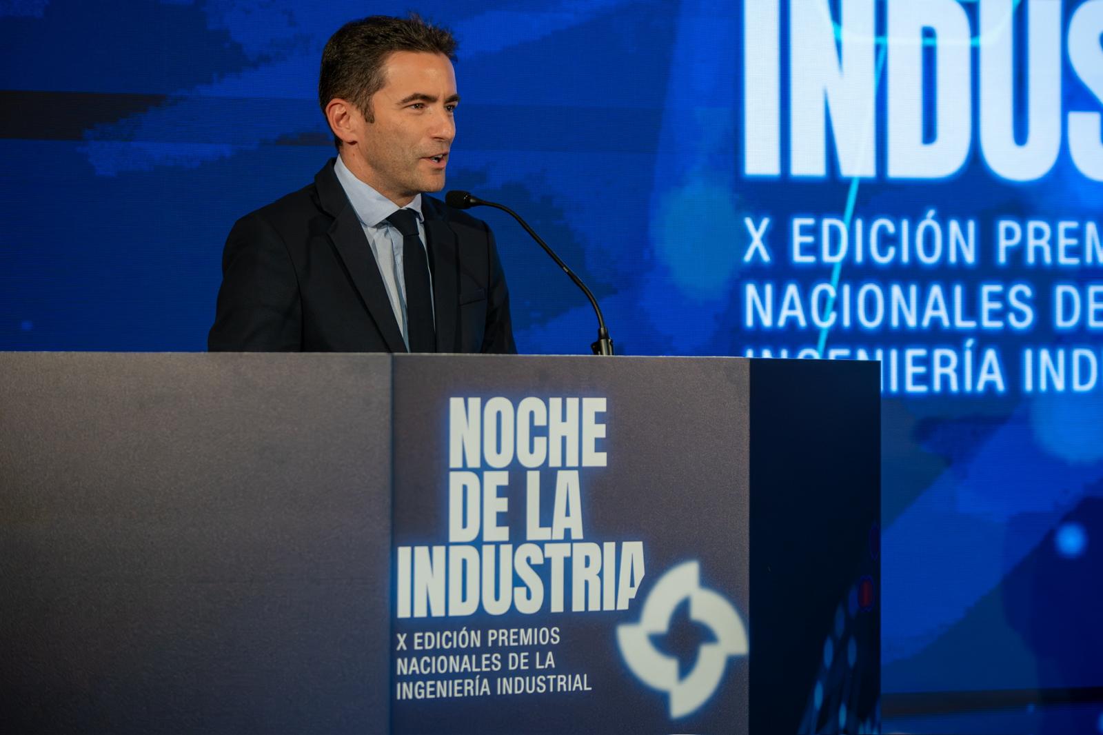 El delegado en un momento de su intervención