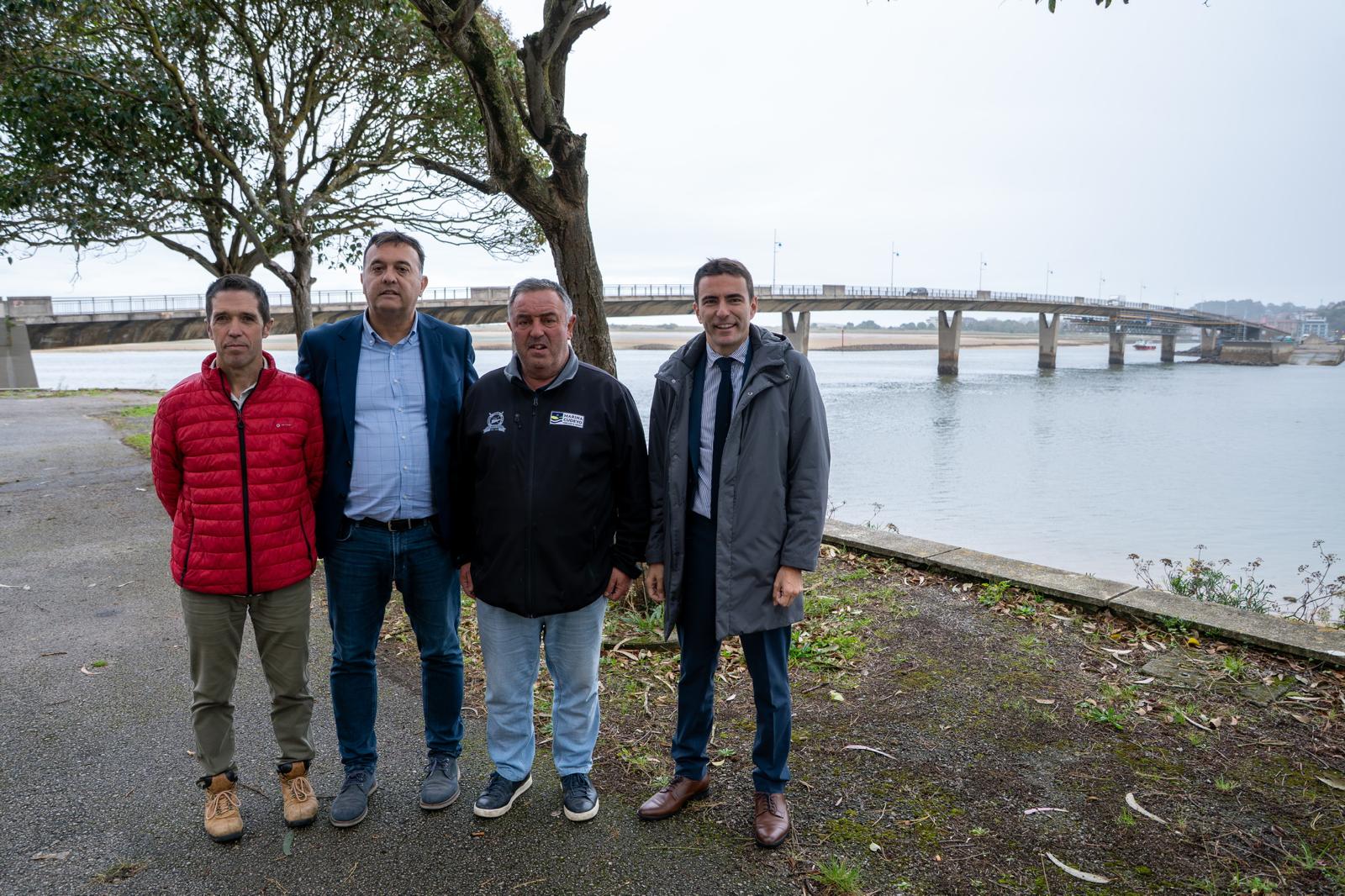 El Delegado en un momento de la visita