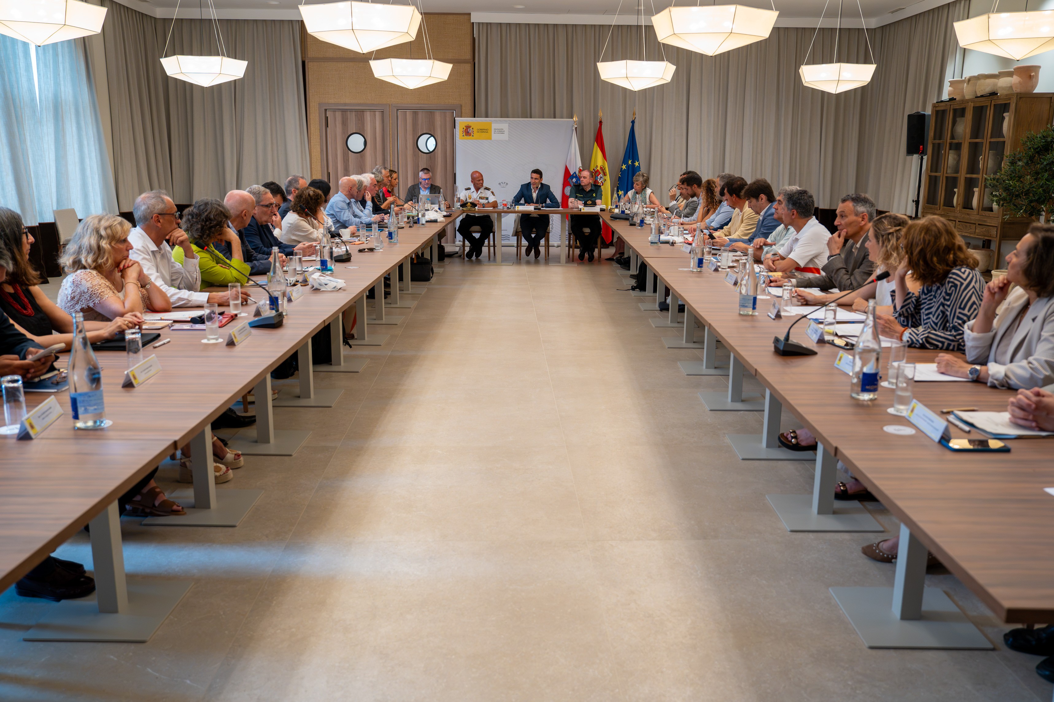 Un momento de la reunión
