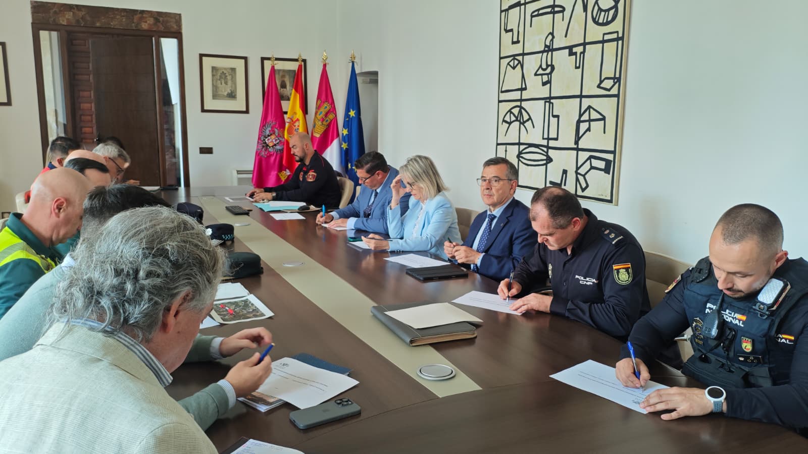 Toledo coordina el dispositivo de seguridad para la romería del Valle