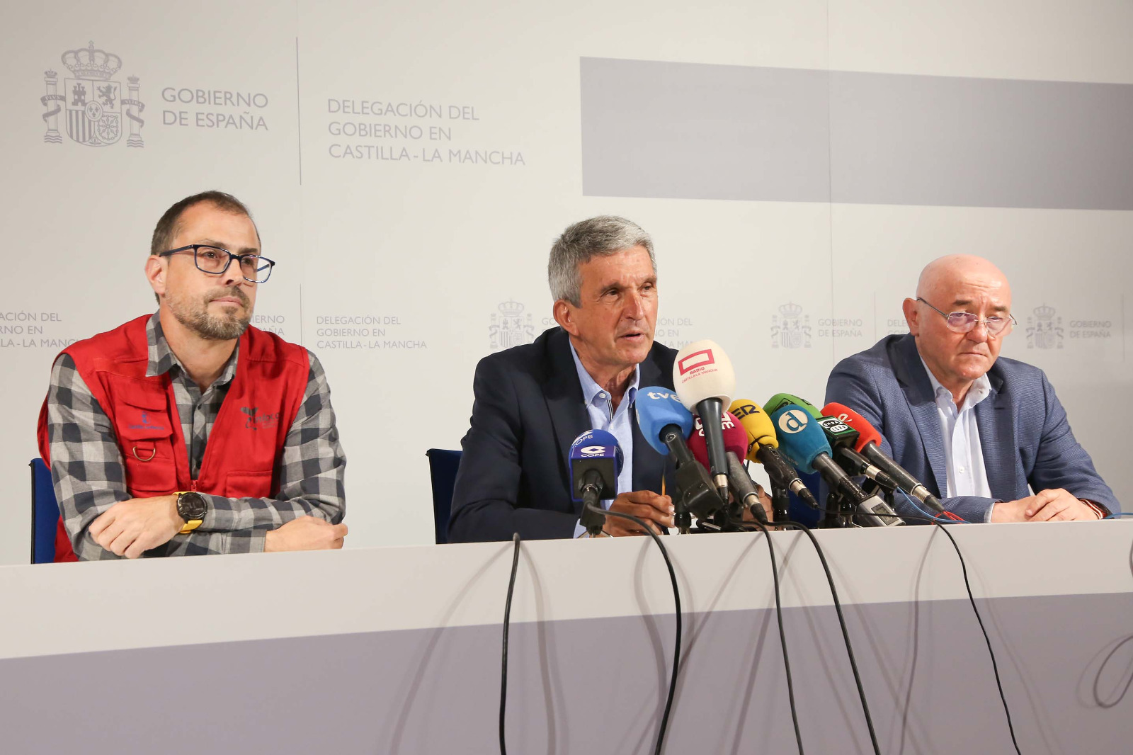 Rueda de prensa reunión coordinación contra incendios forestales