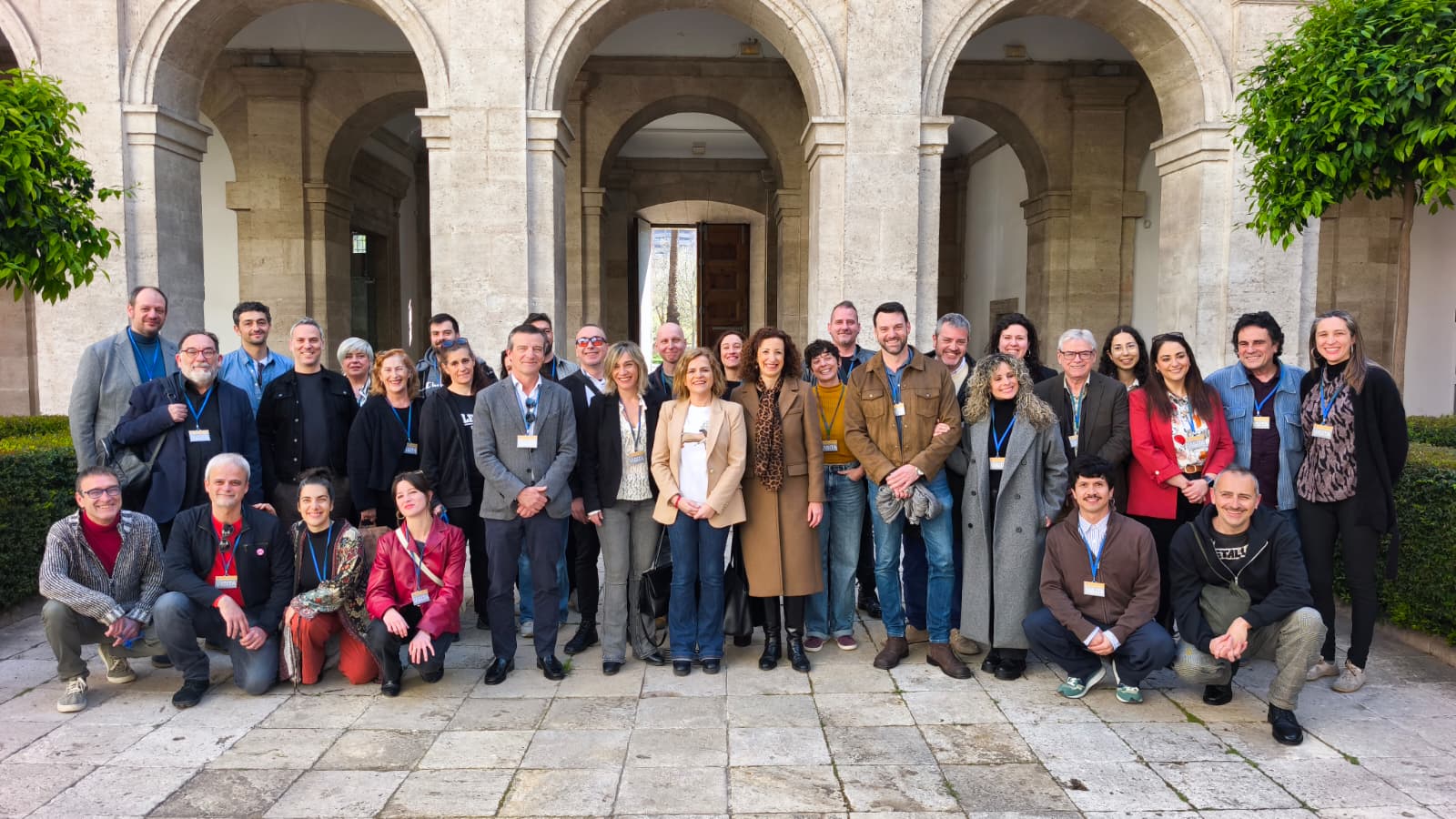 La delegada recibe a los candidatos y candidatas valencianos de la 29ª edición de los Premios Max