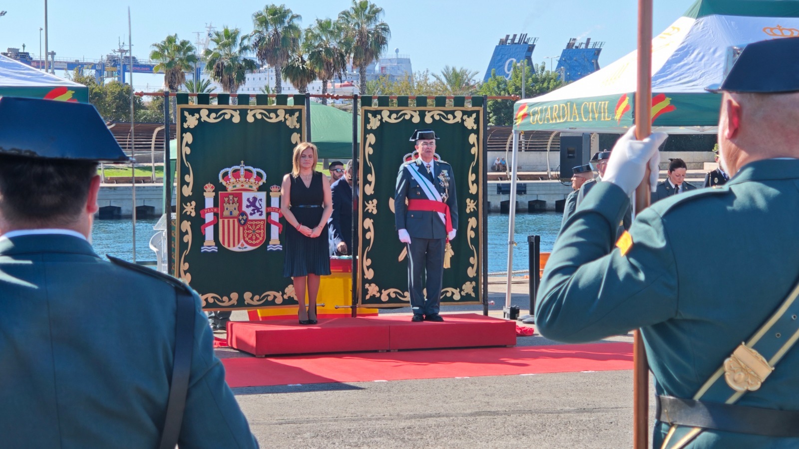 Bernabé pone en valor a la Guardia Civil
