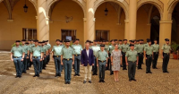 Quintana attends the act of incorporation of 47 new agents in practice of the Civil Guard in Extremadura