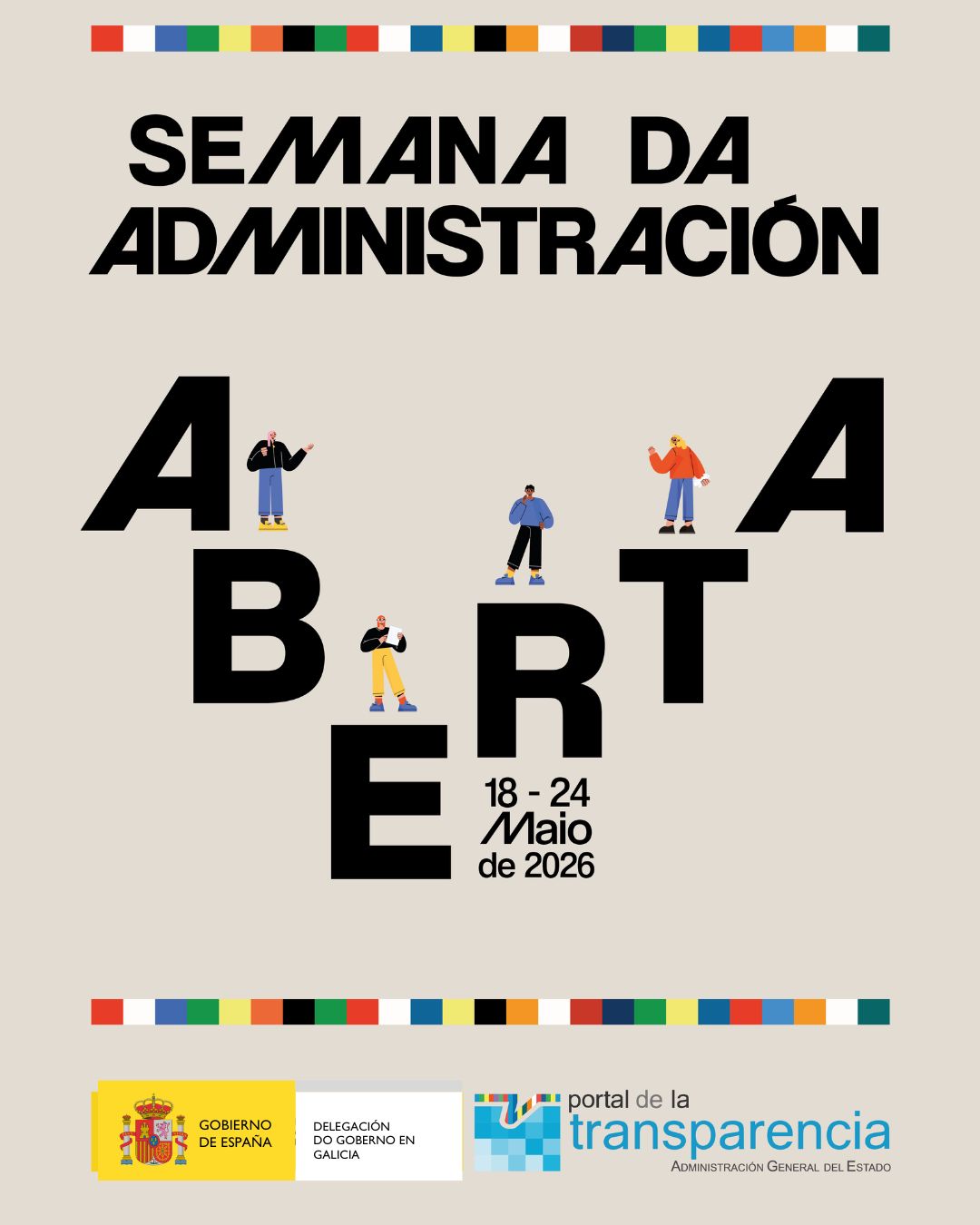 Logo de la Semana de la Administracion Abierta de 2026