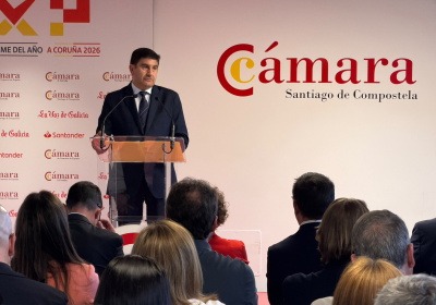 Pedro Blanco en la Cámara de Comercio de Santiago