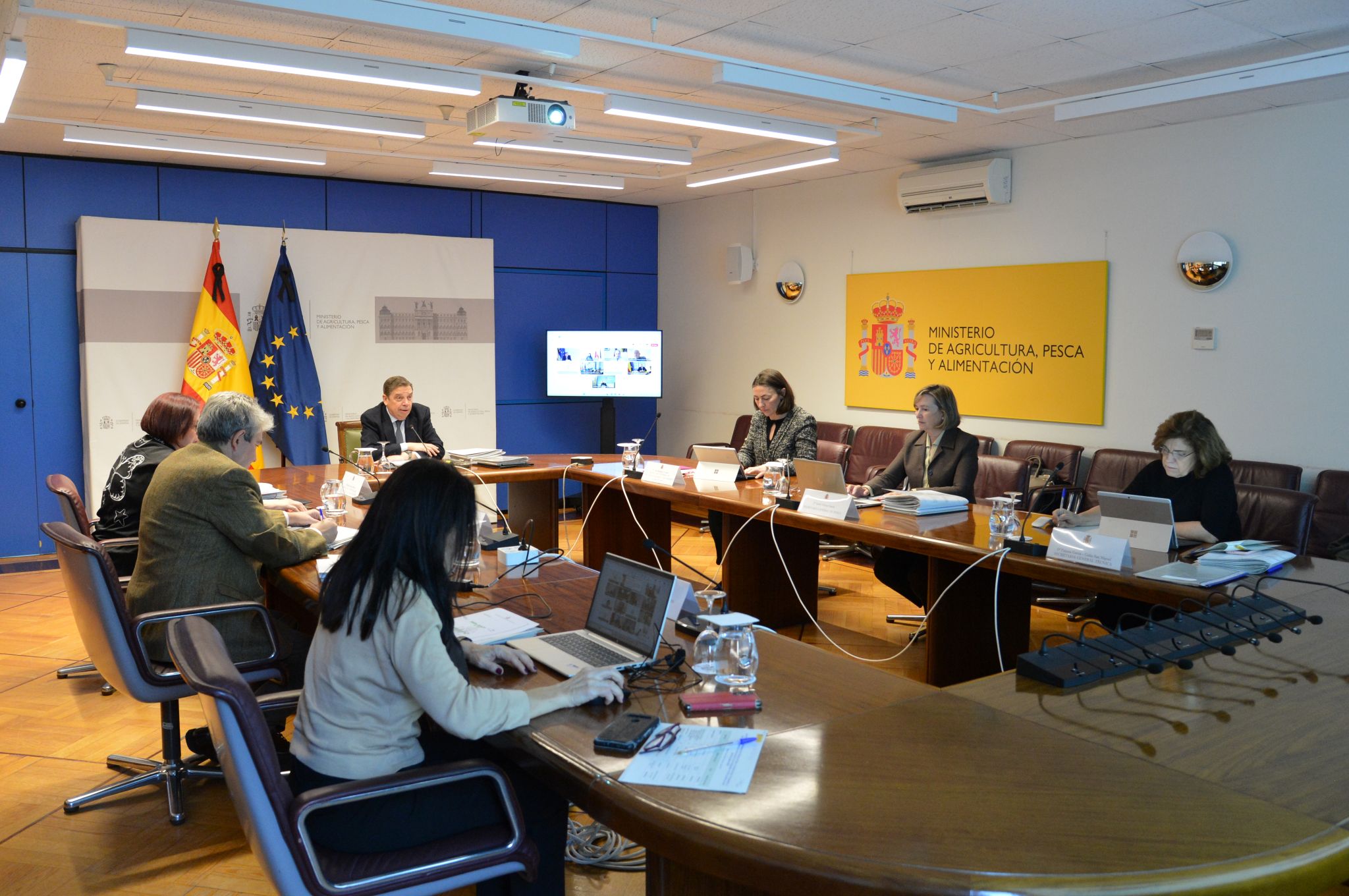 La Conferencia Sectorial de Agricultura, donde se acordó el reparto territorial de 46,6 millones de euros para promocionar las exportaciones de vino en terceros países en 2027