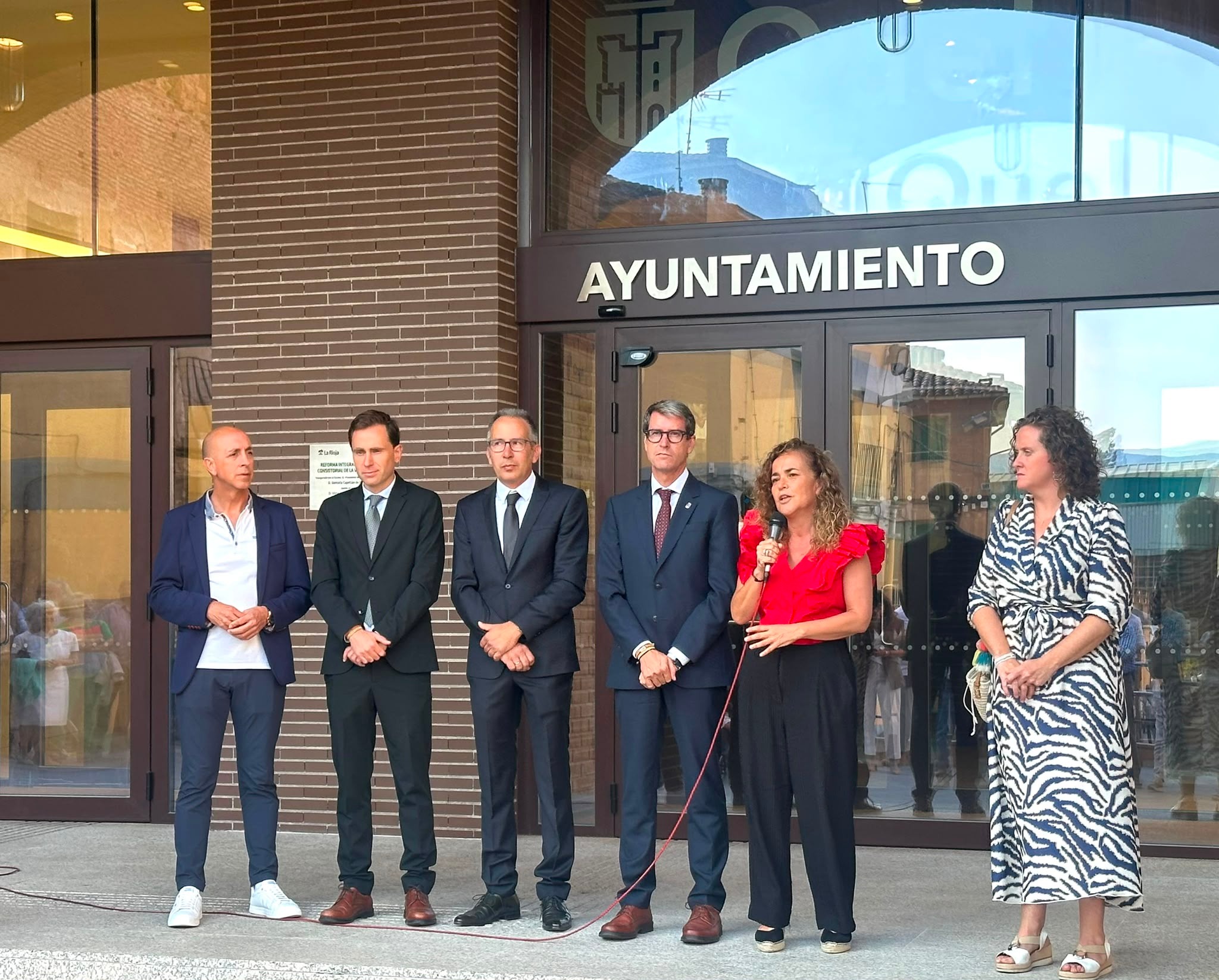 Inauguración Casa Consistorial de Quel