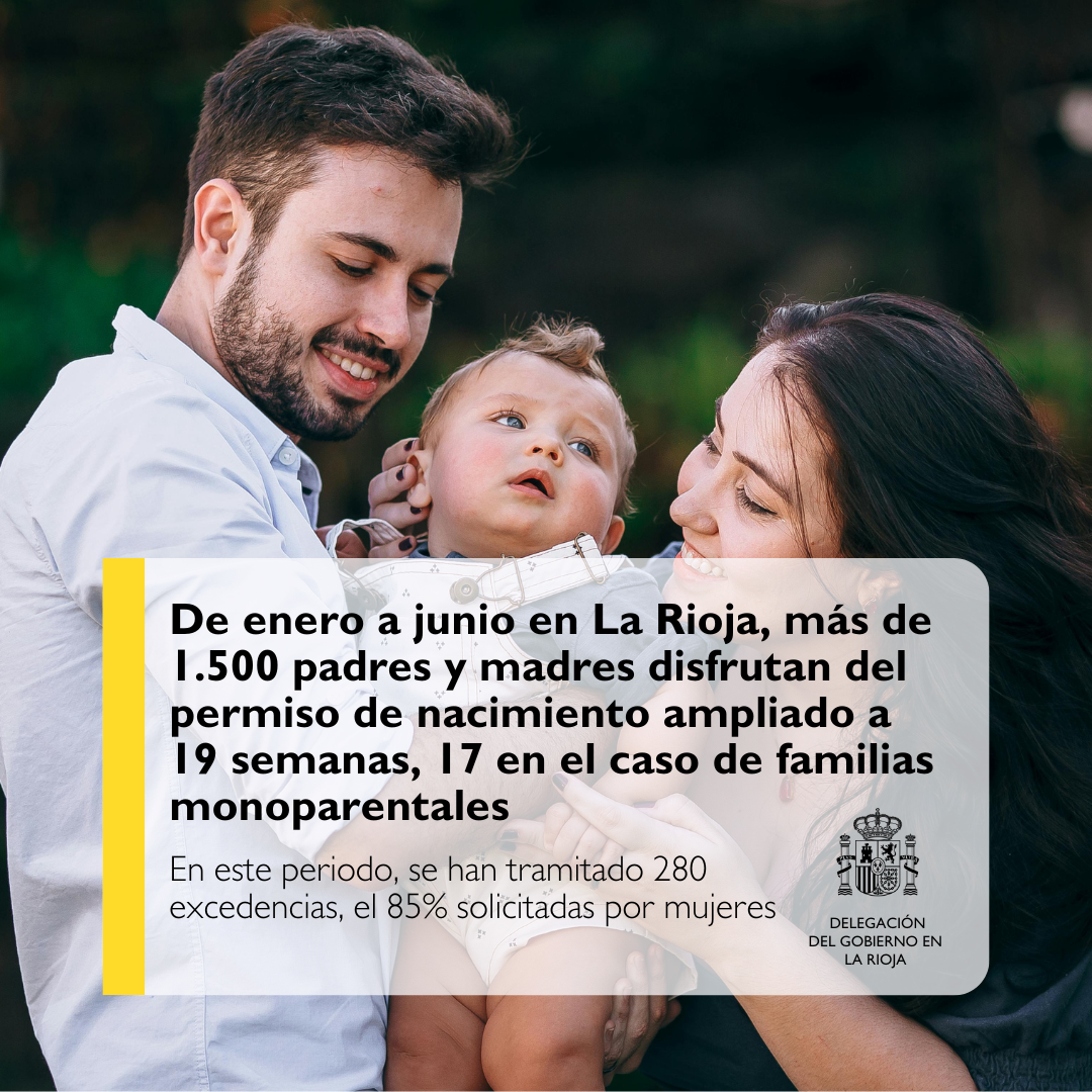 Permisos nacimiento hijo en La Rioja