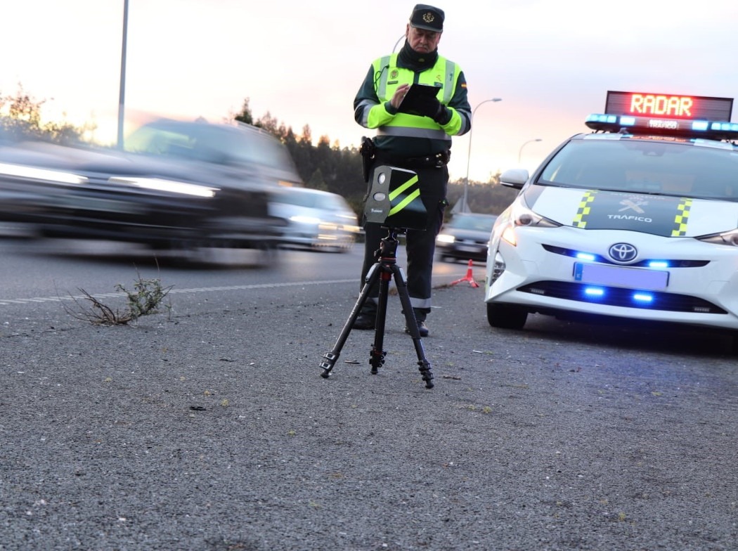 Control de velocidad Guardia Civil DGT