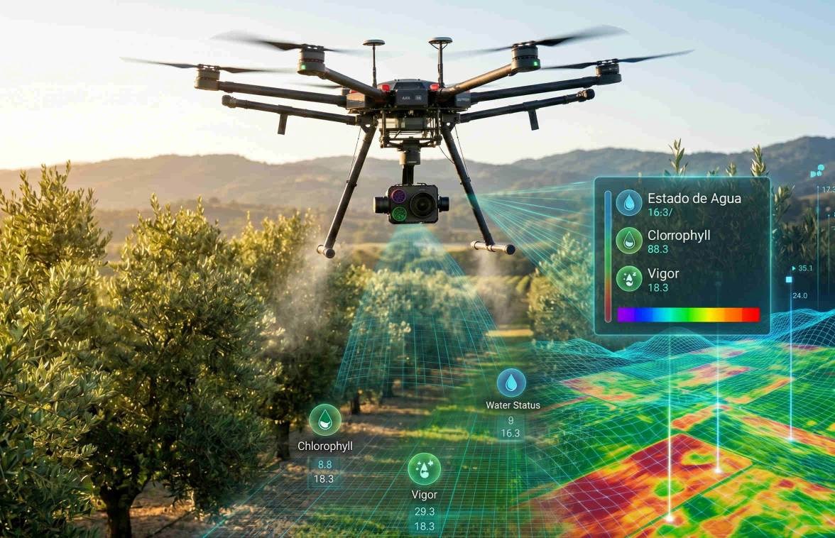 Drones aplicados a la agricultura