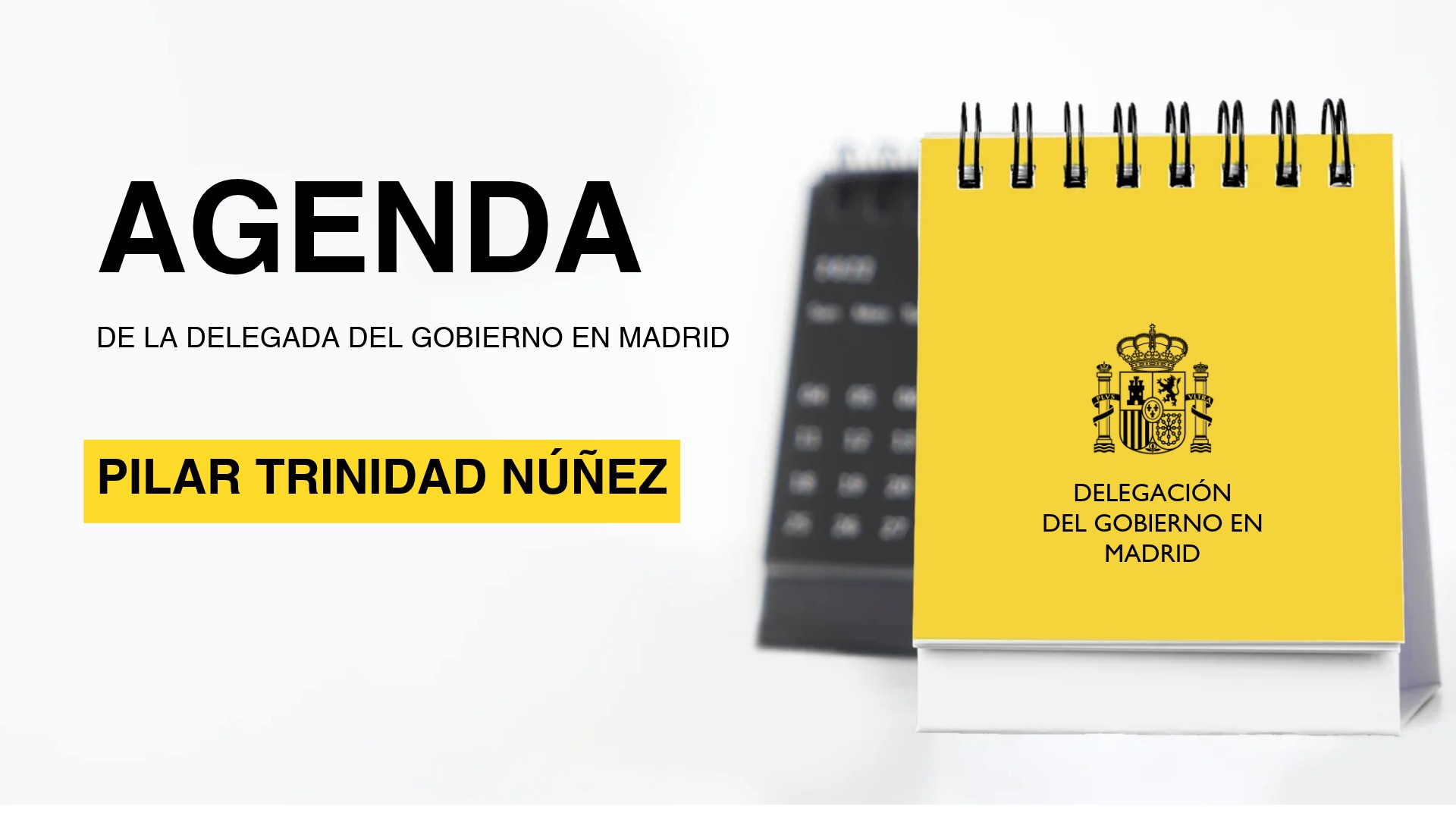 Agenda de la delegada del Gobierno en Madrid para el jueves, 29 de octubre