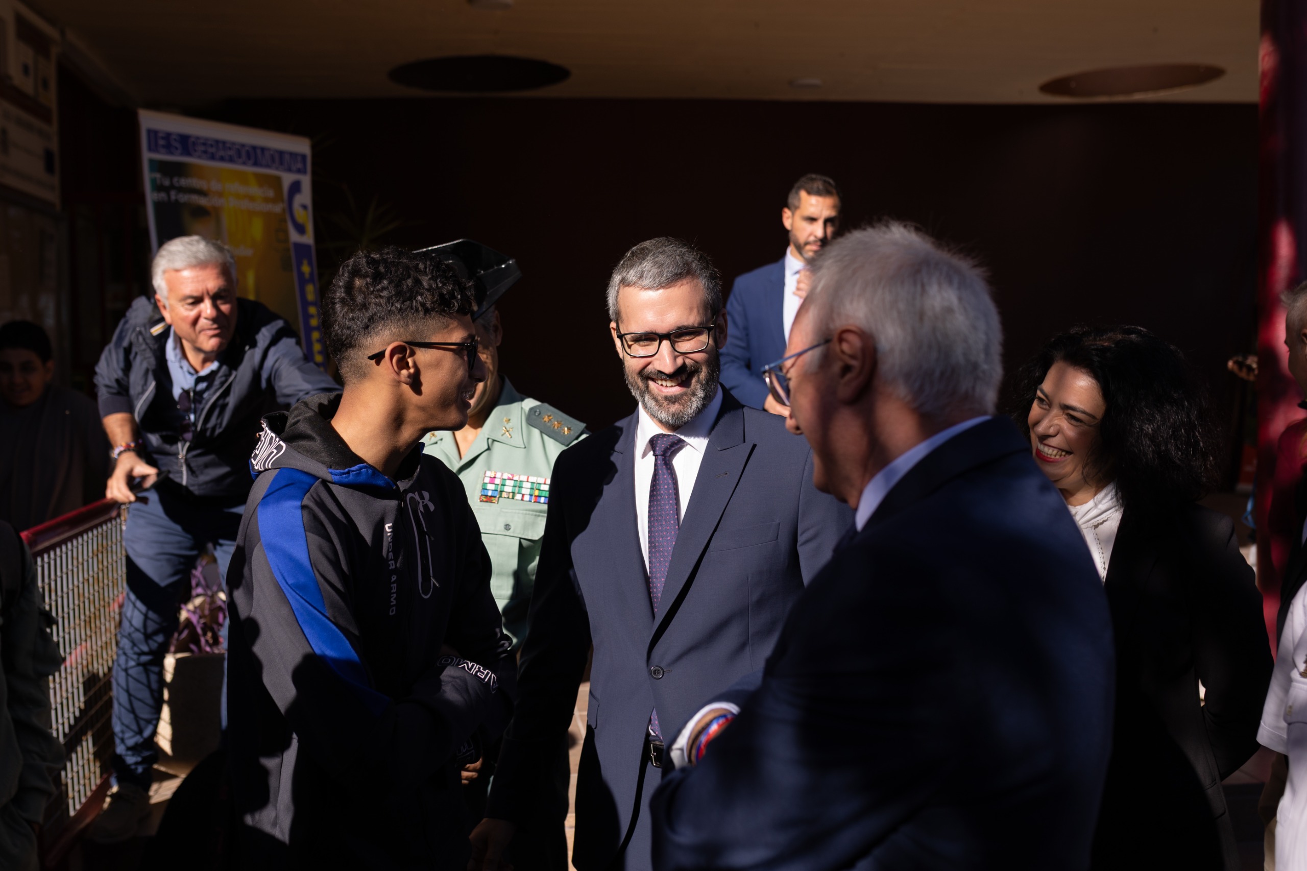 La presentacion tuvo lugar en el IES Gerardo Molina