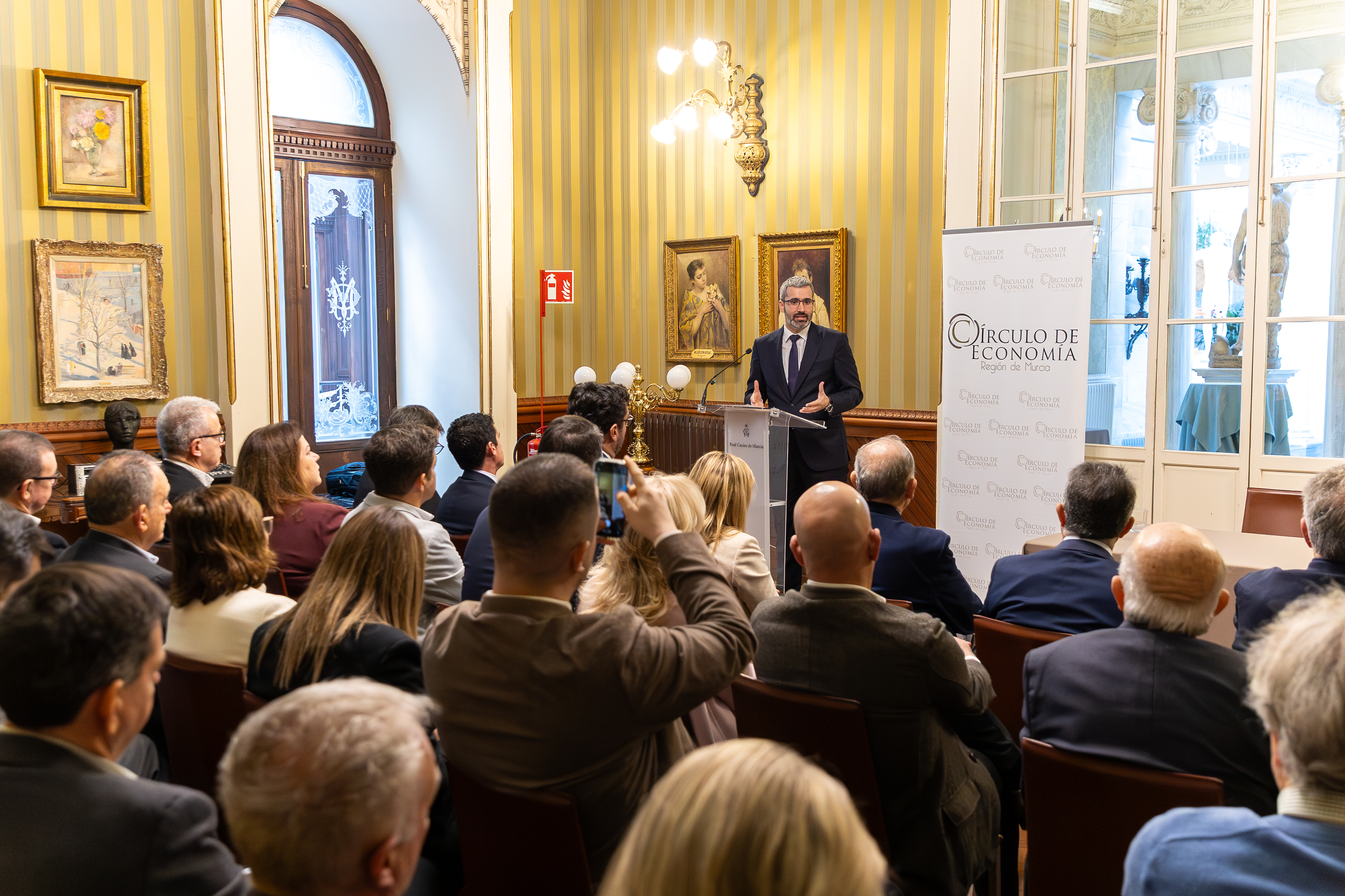 Lucas, durante su intervención