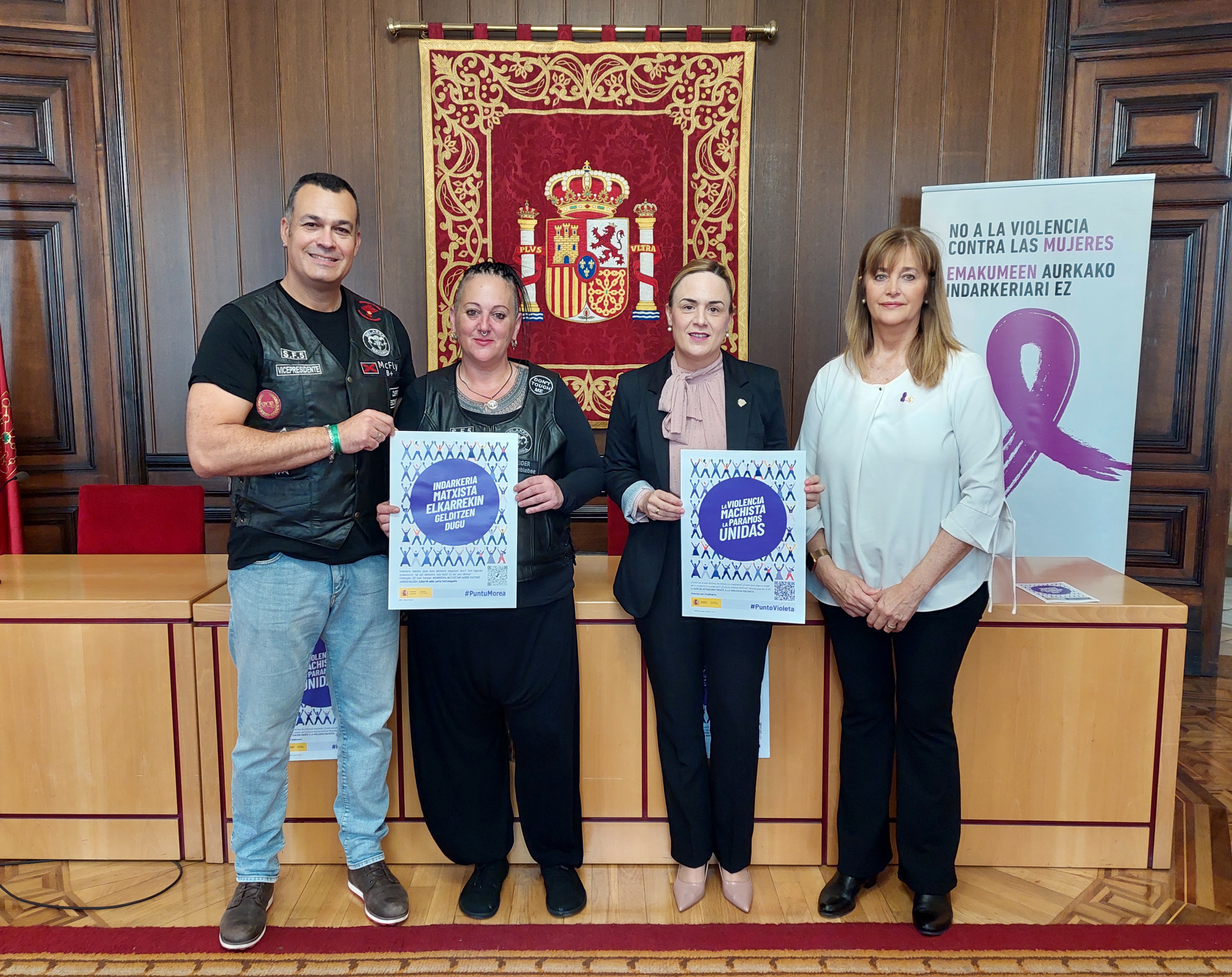Firmantes de la adhesión a los Puntos Violeta