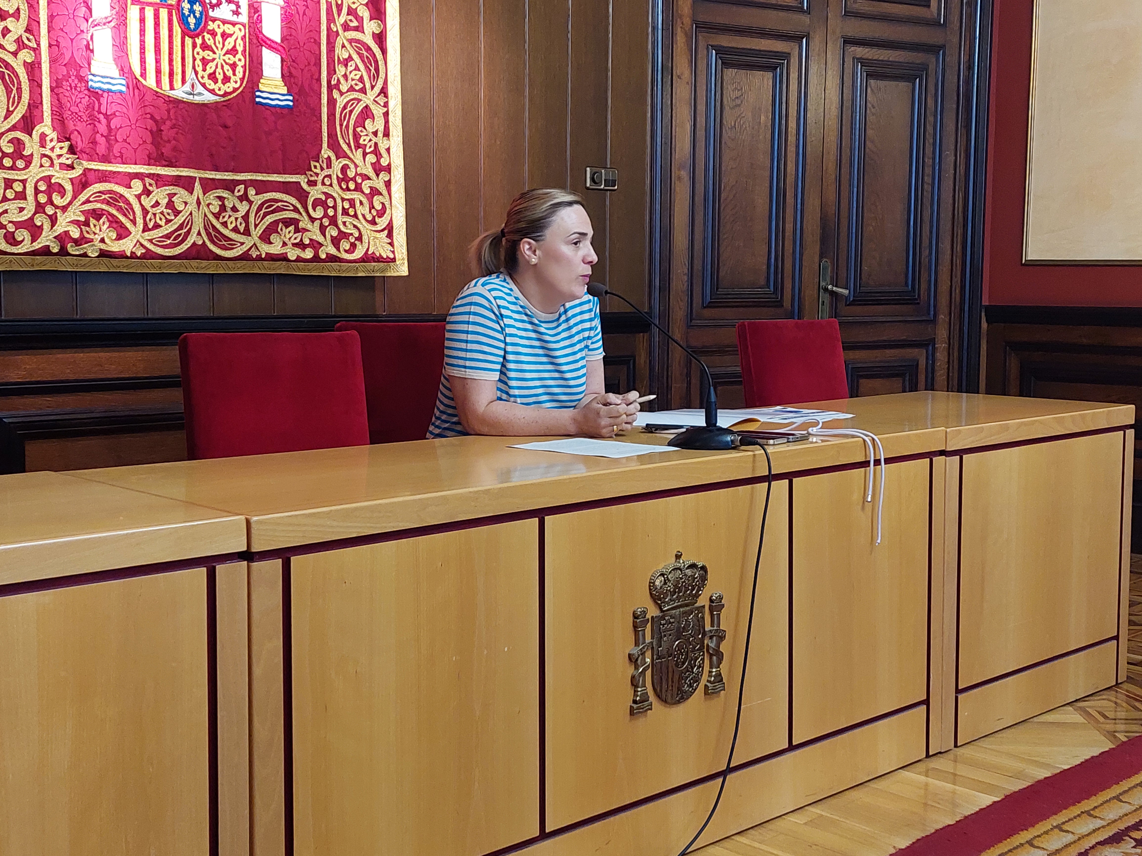 Rueda de prensa de la delegada del Gobierno