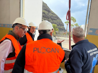 Visita obras Observatorio de Biodiversidad Marina PLOCAN